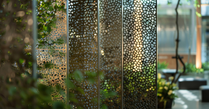 Celosía para división Celosía Metálica